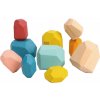 Tooky Toy balančné kamienky Montessori 16 ks Certifikát FSC