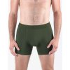 GINA Pánske bambusové boxerky s dlhšou nohavičkou | 74160P - fľašková, 58/60