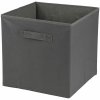 DOCHTMANN Box do kallaxu, úložný box menčester, tmavo sivý 31 × 31 × 31 cm