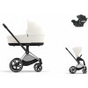 Cybex Platinum CYBEX Priam Travel Set + Aton B2 i-Size off white 2023 chrome with black details