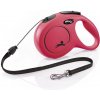 Flexi Classic Lanko 5m/20kg - Červené