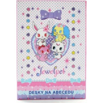 Jewelpet Desky na písmena - abecedu