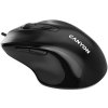 Canyon M-6, optická myš pre pravákov, USB, 3200 dpi, 6 tlačidiel, ergonomická, 1.5m kábel, výdrž 3 mil kliknutí, čierna CNE-CMS6