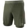 Dynafit ALPINE PRO 2/1 SHORTS M thyme XL; Zelená kraťasy