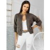 Fashionweek Krátky kardigan ako sako NB7914 Farba: Mocca, Veľkosť: Universal
