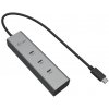 i-tec USB-C Charging Metal HUB 5port with USB-C video 8K, Power Delivery 85W C31HUBMETAL8KPDPRO