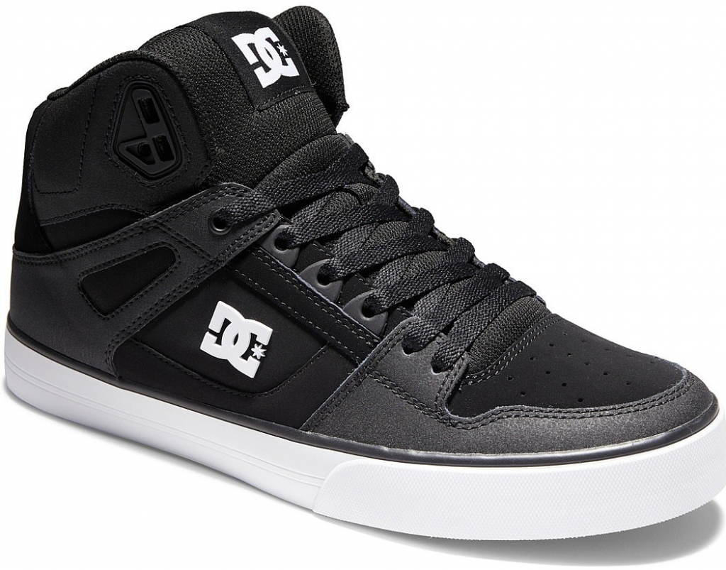 DC Pure High Top WC BLW Black Black White