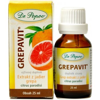 Dr.Popov Grepavit grep extrakt z jader 25 ml