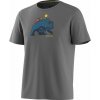 Smartwool Bear Strata Active Short Sleeve Gr Active tričko light gray heather