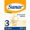 Sunar Complex 3, detské mlieko, 6x600g