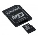 Kingston microSDHC 8GB class 4 + adapter SDC4/8GB