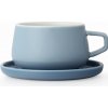 Šálka na čaj s podšálkou ELLA CLASSIC 250 ml, modrá, Viva Scandinavia