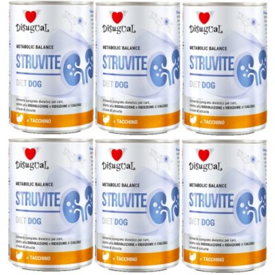 Disugual Veterinárne Struvite Morčacie dospelý 6 x 400 g