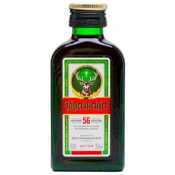 Jägermeister 35% 0,04 l (čistá fľaša)