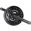 Force Kliky C8.3 Al 48/38/28z kryt 175mm, čierne