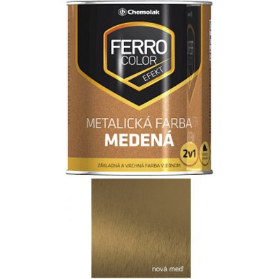 CHEMOLAK Ferro Color efekt medená 0,75 l, 0,75l