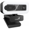 GENIUS FaceCam Light/ 2M 1080P/ LED světlo/ kryt soukromí/ USB-C/ USB/ UVC/ mikrofon/ černá 32200010400