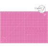 Rezacia podložka TEXI PINK 90 x 60 cm, 5-vrstvová, zosilnená