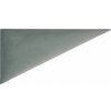 Nástenný vankúš trojuholníkový 15 cm x 30 cm mätový zamatový