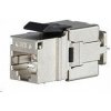 Solarix rýchlozarezávací keystone CAT6 STP / konektor RJ45 / tienený (SXKJ-6-STP-BK-NA)
