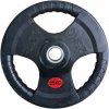 Kubisport CWRUB5 pogumovaný kotúč s úchytmi 25 kg - priemer 50 mm