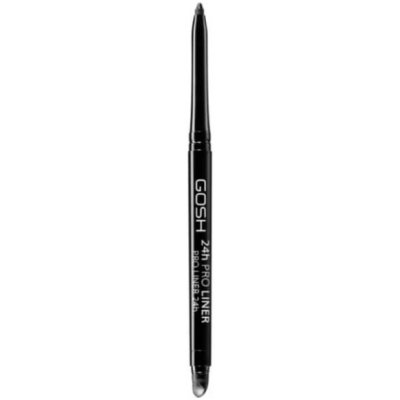 Gosh 24H Pro dlhotrvajúca ceruzka na oči odtieň 001 Black 0,35 g