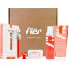 Fler Smooth Skin darčeková sada Sicily holiaci strojček Fler+nástenný držiak + 2 päťbrité hlavice+ Foamtastic Amber pena na holenie+ Slow It Down rýchlo sa vstrebávajúci telový krém Darčeková sada
