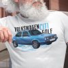 Tričko s potlačou VW CITI GOLF Pánsky Biela XXL