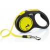 flexi New Neon pásik, veľkosť S 5m/15 kg, žltá