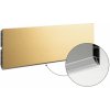 SCILM Plastový kuchynský sokel / Zlatá brúsená 150 mm 4 m