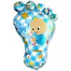 Foliový balonek nožička It's a boy - chlapeček 82 cm