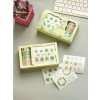 Set 5 ks washi pások so samolepkami - motív rastlín