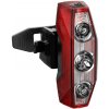 Blikačka zadní Longus SHIP 5 LED 5f USB 50Lm, čer