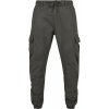 Nohavice Urban Classics Cargo Jogging - antracitové, S