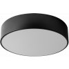 Toolight - Stropná lampa 40 cm okrúhla 4xE27 60W App642-3c, čierna, OSW-00090