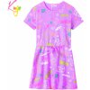 Kugo dievčenské šaty CS1026, fialková