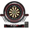 Kompletný šípkarský set s terčom Winmau Blade 6, sivým surroundom, 2 sety šípok, štartovacia čiara a