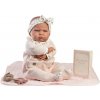 Antonio Juan – Můj první reborn Berta na dečce (Mi Primer Reborn Berta 52 cm – realistické miminko Antonio Juan ze Španělska)