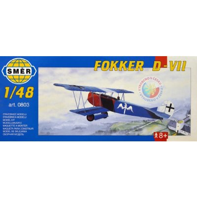 Směr letadlo Fokker D VII letadla 1:48