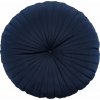 Catherine Lansfield Zamatový vankúš Round Soft Touch 4cm