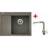 Sinks RIM 650 P Truffle + Mix 3 P GR G3654