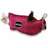 PafDog Prasiatko Pinky hračka pre psov z kože a juty 28 cm