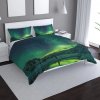 Sablio Obliečky Zelená žiara - 140x200 / 90x70