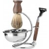 Barber Line Shaving Kit 06177 - sada na holenie - stojan, miska na holenie, štetka na holenie, strojček na holenie