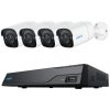 Reolink NVS8-5MB4 - RLK8-410B4-5MP / kamerový set / 4X kamera / 2560 x 1920 / IP66 / HDMI VGA / PoE (6975253983919)