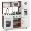Costway Detská drevená kuchynka s rúrou