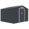 Kovový domček na náradie Molde 2,8 x 2,6 m Store Boss antracit