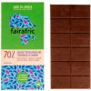 Fairafric Bio horká čokoláda s mandľami a tigriími orechmi, vyrobená v Ghane, 80 g