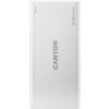 Canyon PB-108 Powerbank 10000 mAh, Lítium-polymérová batéria (LiPo), Biely