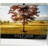Golf české resorty 2026 - nástěnný kalendář